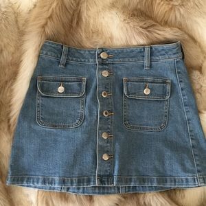Cute denim skirt from American Eagle